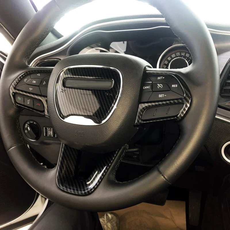 Для Dodge Challenger Charger 2015 2016 2017 2018 2019 автомобильный Стайлинг ABS углеродное волокно