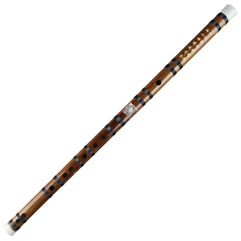 

Bamboo Flute with Black Line Traditional Chinese Handmade Woodwind Musical Instrument Supply Learning material