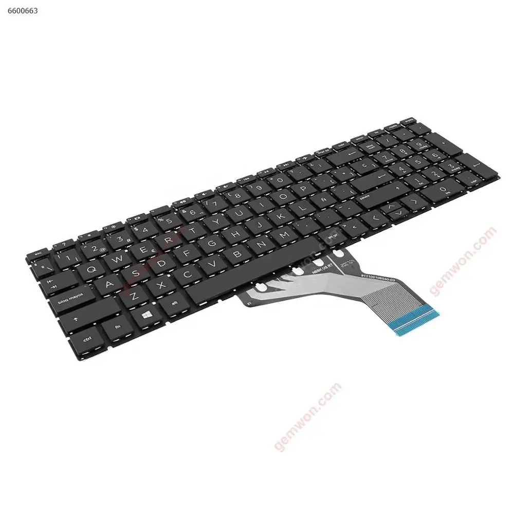 HP Pavilion 15-DA 250 255 Gen7 BLACK   Ʈ Ʈ ǻ Ű (Ʈ , Small enterwin8)