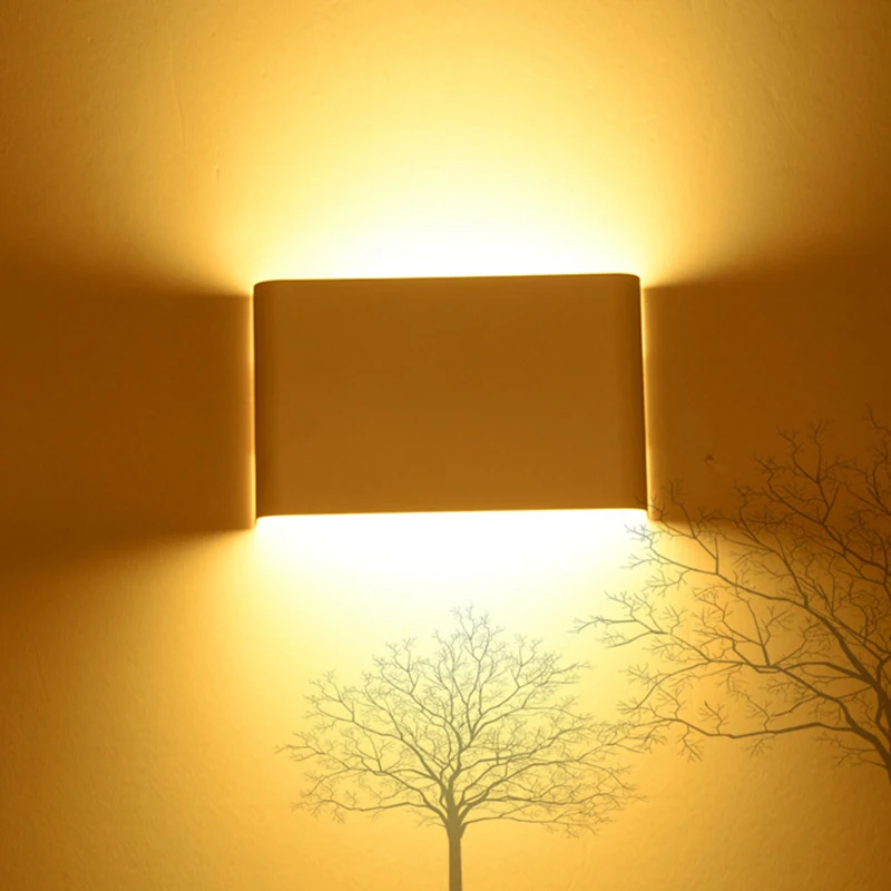 

1pc LED Wall Lamps Mirror Light Bedside Hallway Bathroom Headlights Convenient