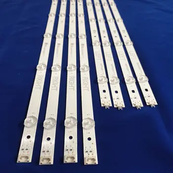 

8 PCS(4*A 4*B)LED backlight strip for LG TV 49UF6407 LGE_WICOP_49inch_UHD_REV06_A LGE_WICOP_49inch_UHD_REV06_B NC490DG