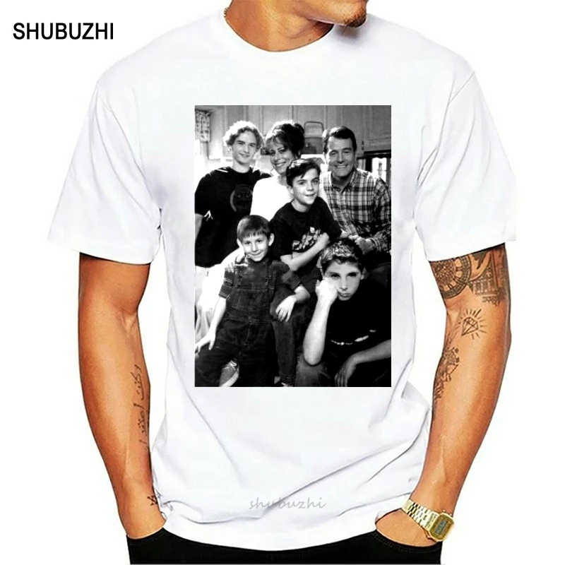 Camiseta de Malcom in the Middle BW para hombre, camiseta Unisex con foto, camiseta para mujer, camisetas