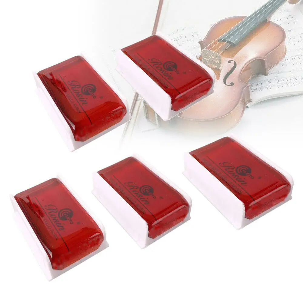 

5pcs Mini Bow Rosin Violin String Rosin Dust-free from Austria for Violin, Viola, Cello, String Instrument Violin Accessories