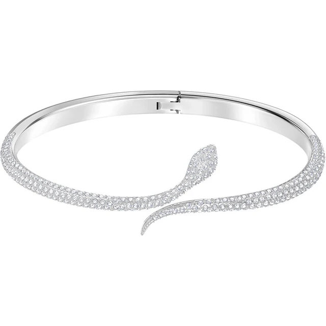 SWA Fine Fashion Ladies Jewelry LESLIE Series Snake Jewelry Set Lady Earring Necklace and Bracelet Romantic Jewelry For Women 5376338