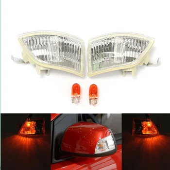

2pcs Car Rear View Mirror Turn Signal Light 6M5Y 13B381 for Ford Focus C-MAX 2003-2013 Foucs Cabriolet