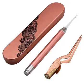 

Glowing Ear Spoon Ear Picking Ear Artifact Picking Earwax Tweezers Picking Ear With Lamp Clip Tool Set Ear Care Tool Accessories