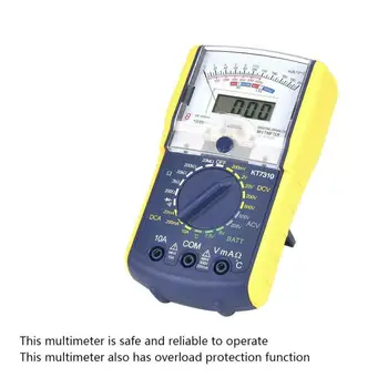 

High sensitivity Multimeter KT7310 High Precision Handheld Dual Display