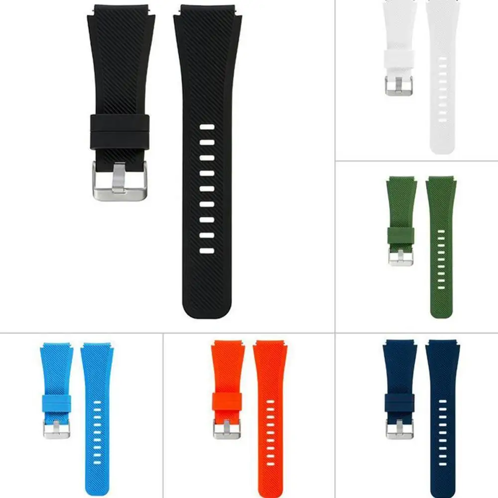 Силиконовый ремешок R800 подходит для samsung Galaxy Watch монохромный 46/gear 22 мм S3 Y4C5