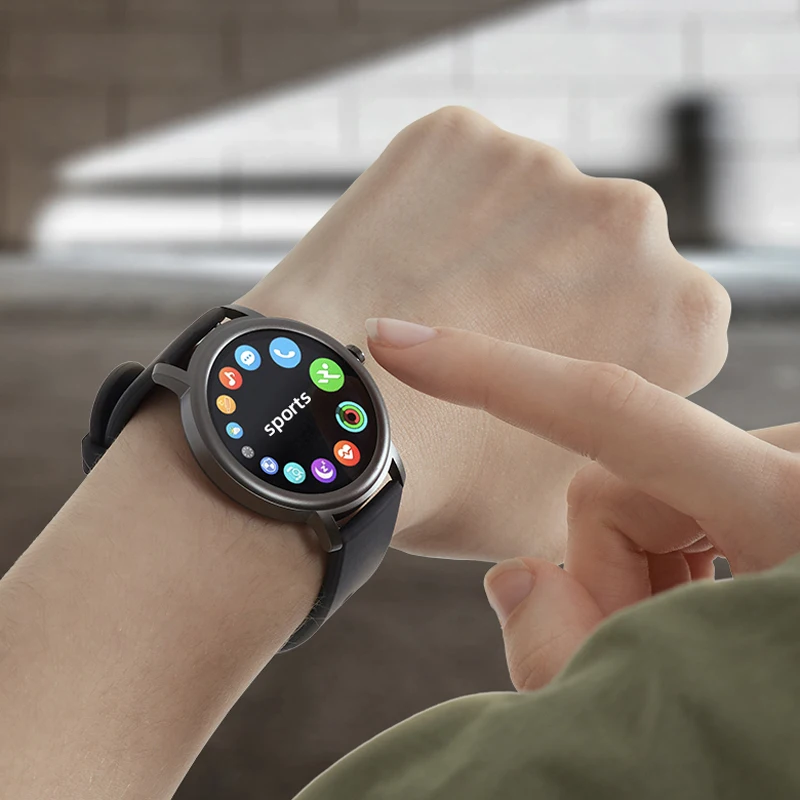 US $29.99 Mibro Air 24h Bio Heart Rate Monitor Smart Watch Women Mens Watches 12 Sport Mode Custom Dial bluetooth 5 Smartwatch for xiaomi