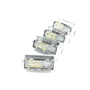 

4pcs / Lot Brightness White Led High Output Interior Light Door Lamp Trunk Light for Tesla Model 3 S X