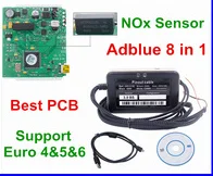 8 in 1 AdBlue 8 в 1 эмулятор V3.0 Adblue 9 в 1 Универсальный 8in1 Adblue полный чип поддержка евро 6 с датчиком NOx для мультибрендов грузовиков - Цвет: 8 in 1