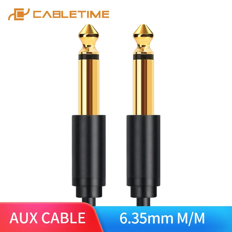 CABLETIME подключения к разъему AUX 6 35 мм подойдет как для повседневной носки так