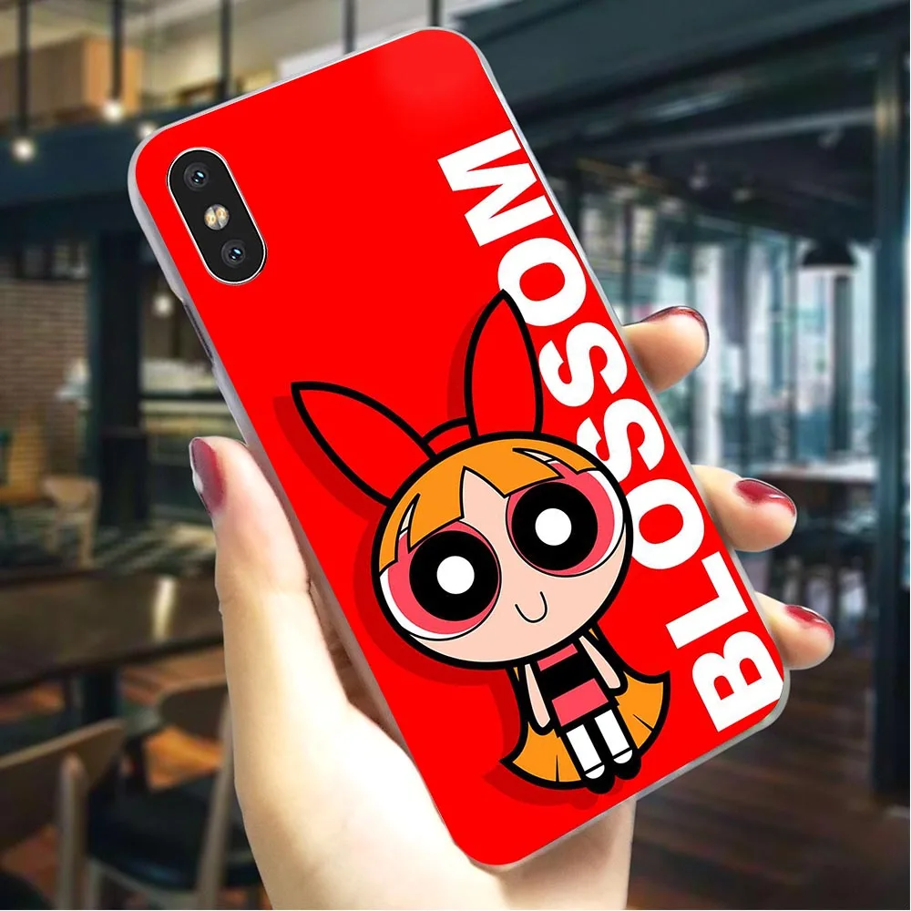 

Slim Powerpuff Girls Policemen Phone Case For iPhone X Cover 5 5S SE 6 6S/6 6S Plus 7 8/7 8 Plus XS XR Xs Max Hard Cover