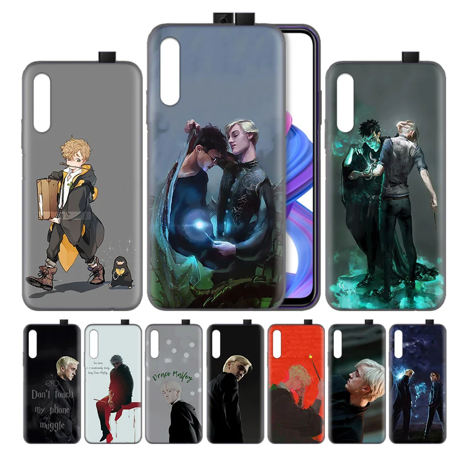 

Silicone Case Cover for Huawei Honor 8X 8C 8A 8S 9X 10 20 20i V20 Play Y5 Y7 Y9 Lite Pro Prime 2019 Nova 4e Draco Malfoy