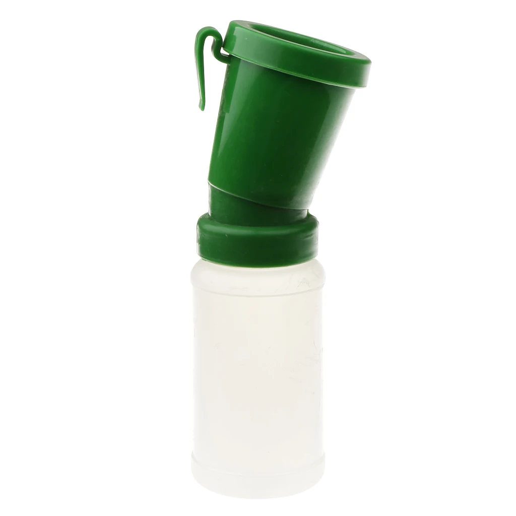 Goat Teat Dip Cup Green Non Reflow Nipple Cleaning Disinfection for Cow and Other Livestock Milking