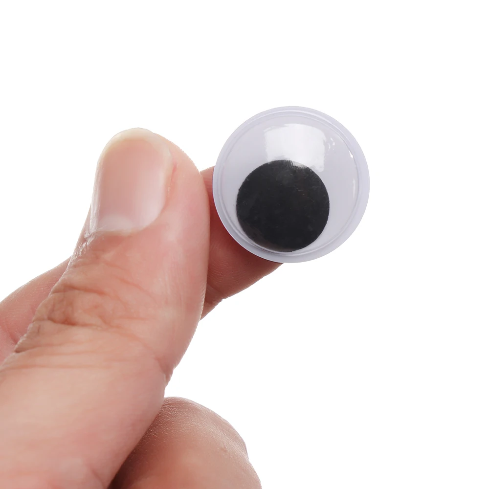 100Pcs/Pack Plastic Doll Eyes DIY Dolls Stuffed Toys Eye Puppet Dinosaur Eyes Not Self-adhesive Plush Doll Accessories 6
