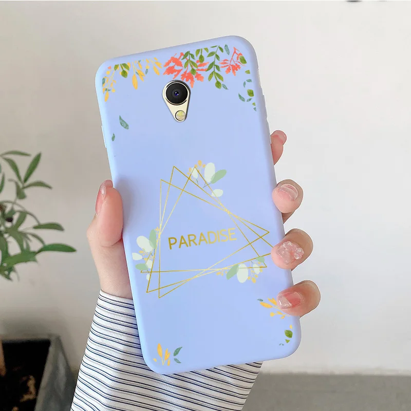 cases for meizu back For Meizu Mx6 Case Cartoon Pattern Silicone Candy Colors Painted Flower Butterfly Fundas Shell Shockproof Phone Soft Cover Cases For Meizu Cases For Meizu