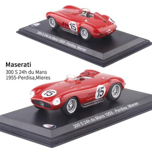 1:43 Масштаб литой Сплав Классический Maseratis гоночный ралли модель автомобиля дорожные инструменты транспортные средства игрушки для фанатов коллекция шоу дисплей - Цвет: 19