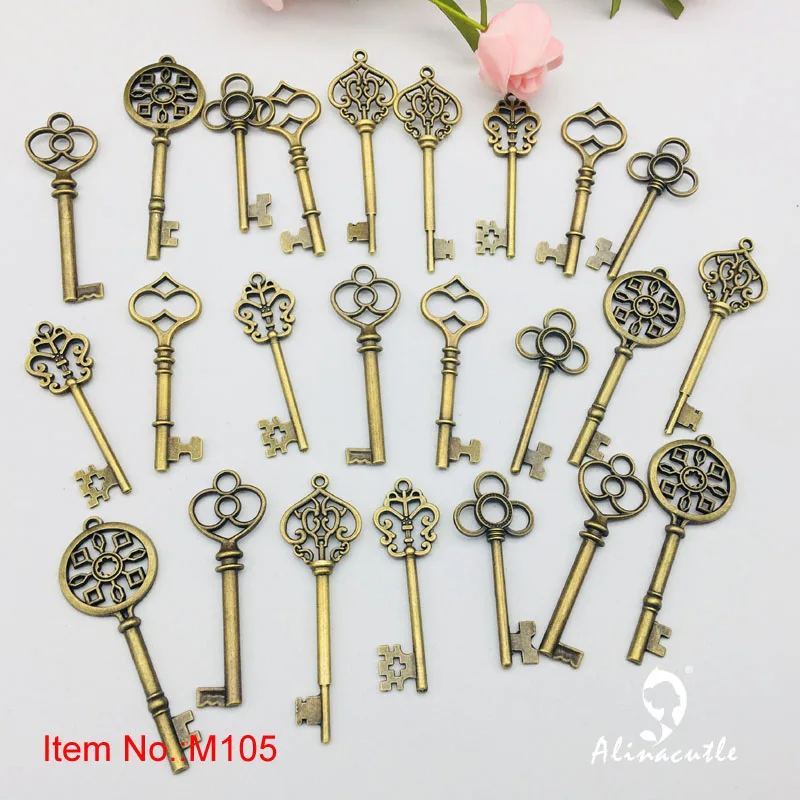 

Charms Pendant Mixed Ventage Keys Metal Zinc Alloy Charms for Diy Jewelry Necklace Bracelet Making Handmade Craft