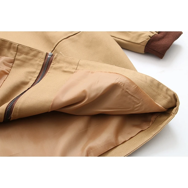Женские куртки размера плюс XL-4XL, хлопковая верхняя одежда с длинными рукавами, повседневные топы