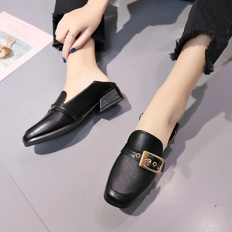 

33-40 women shoes Girls pumps flat shoes students comfortable shoe mather shallow buckle