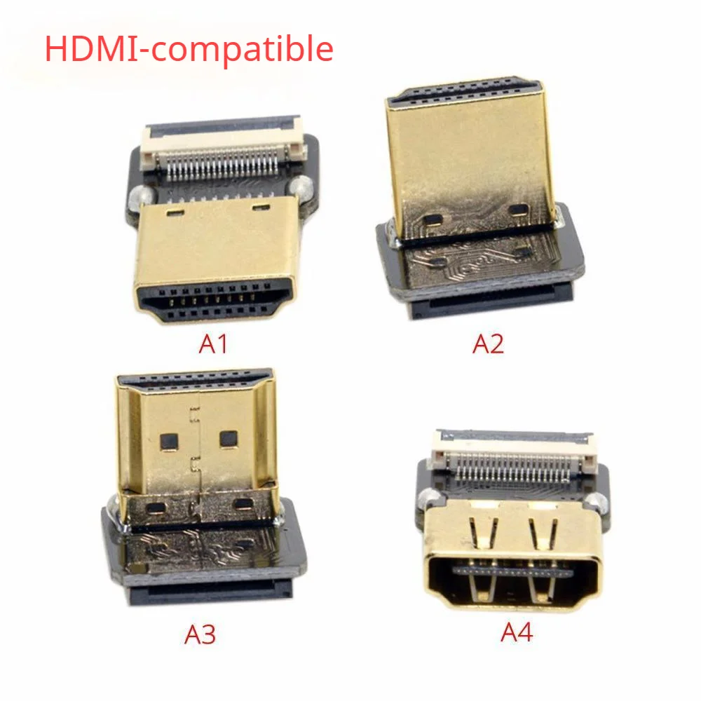 Mini Hdmi para Cabo Micro Hdmi a1 Cabo Fpv Plano Ultra Fino Fio de Fita Flexível 30cm Curto Fpc Ffc - Imagem 6