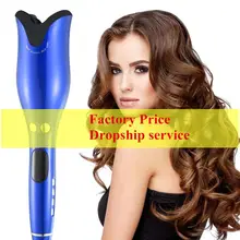 Щипцы для завивки волос, автоматические титановые щипцы для завивки волос, вращающиеся воздушные Щипцы для укладки, инструменты для завивки волос, щипцы для завивки волос