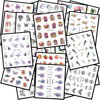 

HOT SALE Kawaii Unicorn Flower Series Sticker Dotting Pen Picker Wax Pencil Acrylic Nail Art Tool Manicure Decoration Wax Pencil