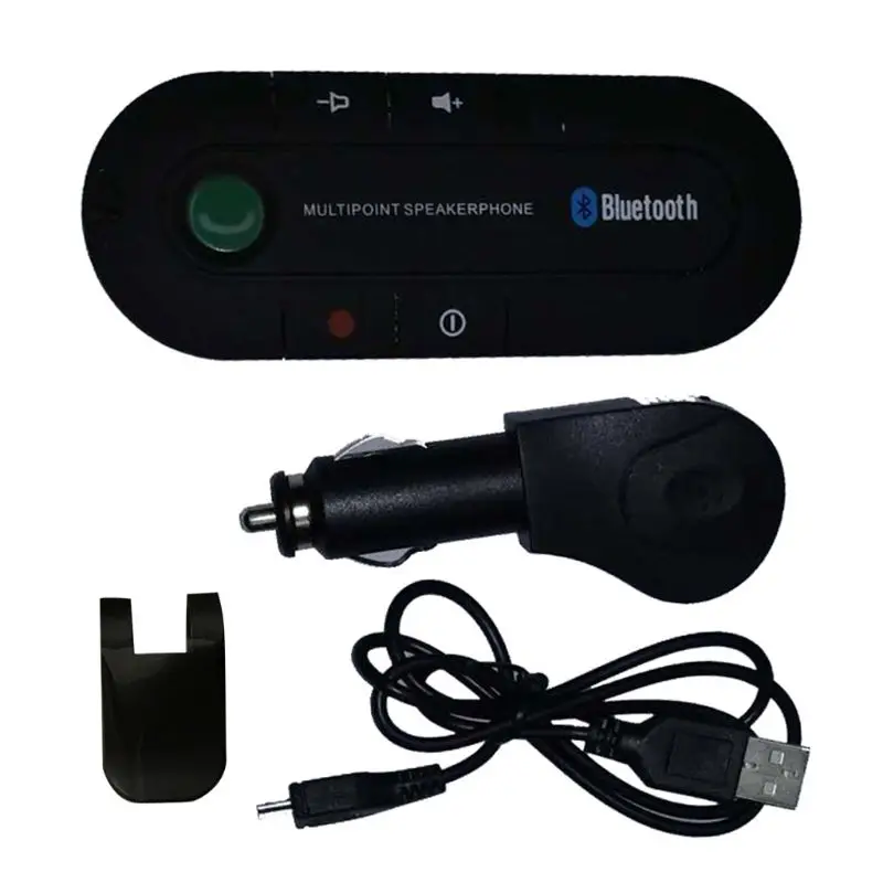 Автомобильный козырек бортовой Bluetooth спикерфон Автомобильный Bluetooth телефон Bluetooth Hands Free Портативный беспроводной Bluetooth