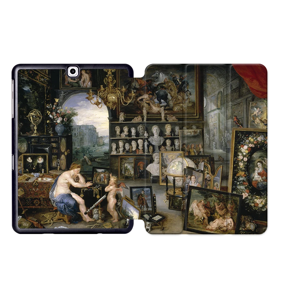 SS04 MTT из искусственной кожи чехол для samsung Galaxy Tab A 9,7 дюймов SM-T550 SM-T555 SM-P550 SM-P555 Магнитная подставка чехол для планшета funda - Цвет: SS04