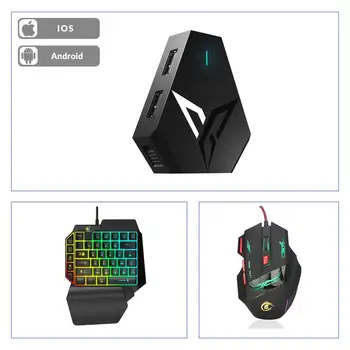 

Flydigi Q1 Mouse Keyboard Converter adapter PUBG battleDock PUBG Bluetooth auxiliary controller support Android/IOS