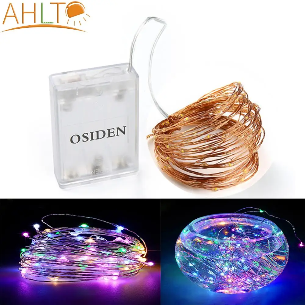 

USB Flexible Neon LED Strip Fairy Light String Outdoor Garland Christma Wedding Party Decoration Battery Operated Silver Copper