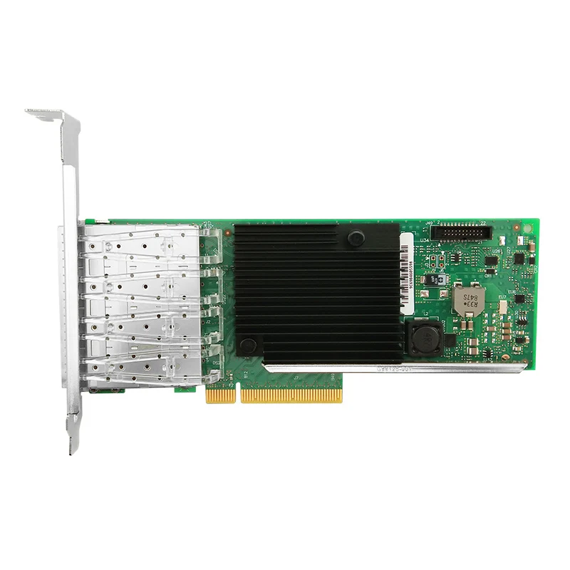 X710 DA4 Ethernet конвергентный сетевой адаптер с чипом Intel XL710 4 порта SFP + 10 Гб PCI e3.0 карта