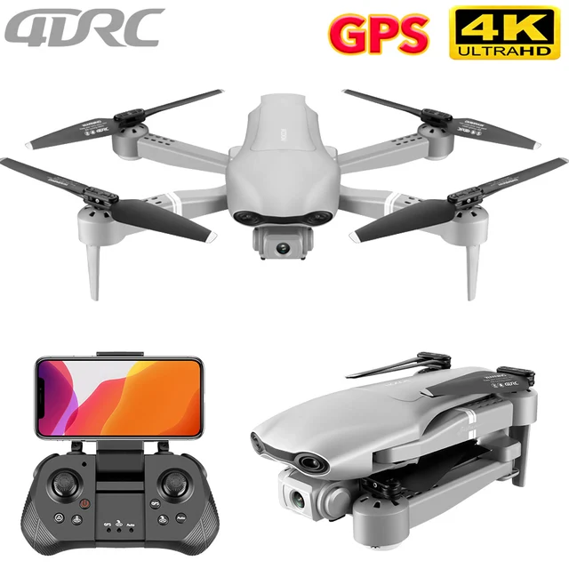 4DRC F3 drone GPS 4K 5G WiFi live video FPV 4K/1080P HD Wide Angle Camera Foldable Altitude Hold Durable RC Drone 1