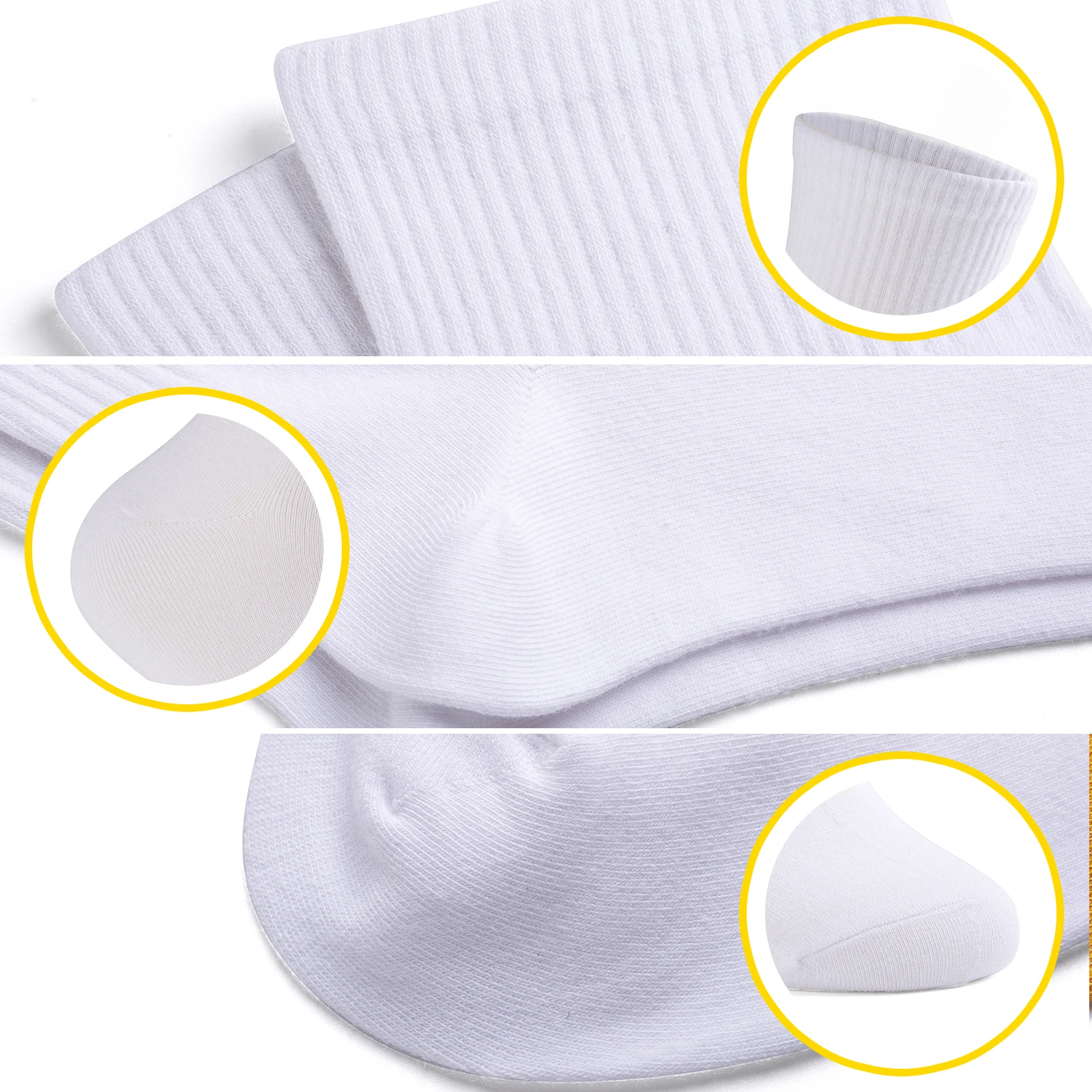 Baasploa Men's Running Lycra Socks Anti-slip Breathable Solid Knitting Cotton Socks Outdoor Fitness Basketball Sports running socks