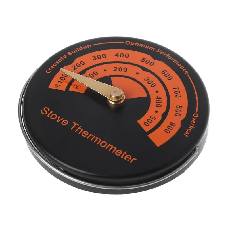 

Alloy Magnetic Stove Flue Pipe Thermometer - Temperature Gauge For Wood Burner 94PC