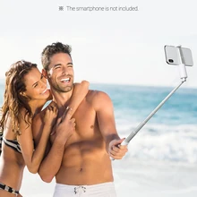 Портативный выдвижной беспроводной BT селфи палка ручной монопод с заполняющим светильник держатель телефона для iPhone huawei samsung