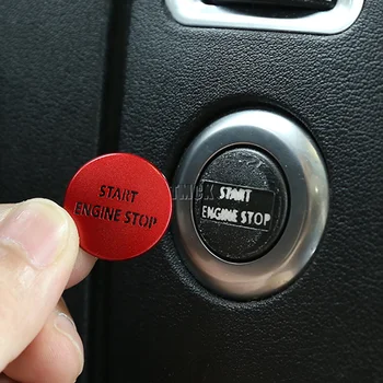 

Car engine start stop button decoration cover accessories for Land Rover Range Rover Sport L320 2010-13 Discovery 4 L319 2010-16