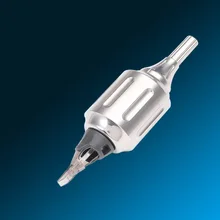 Премиум все из нержавеющей стали татуировки картриджи регулируемый захват для иглы картриджа татуировки