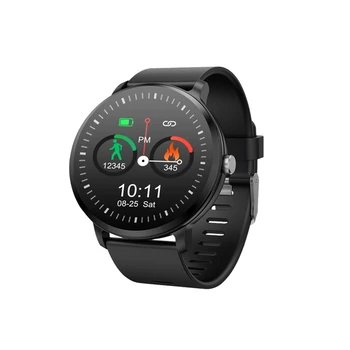 

FULL-Smart Watch Tempered Glass Activity Fitness Tracker Sport Smartwatch IP67 Waterproof Heart Rate Monitor Men Women