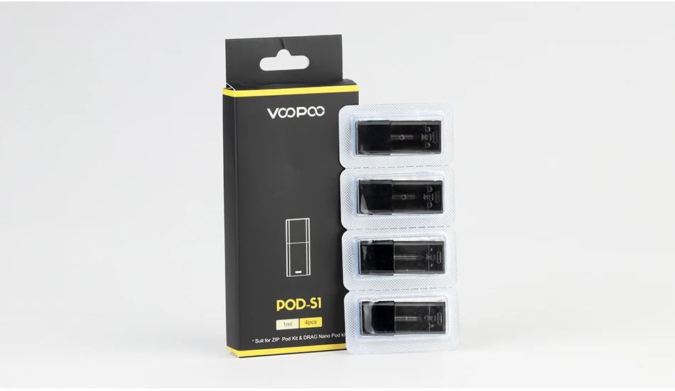 VOOPOO DRAG Nano Pod Cartridge 1.0ml 4pcs（补包装）