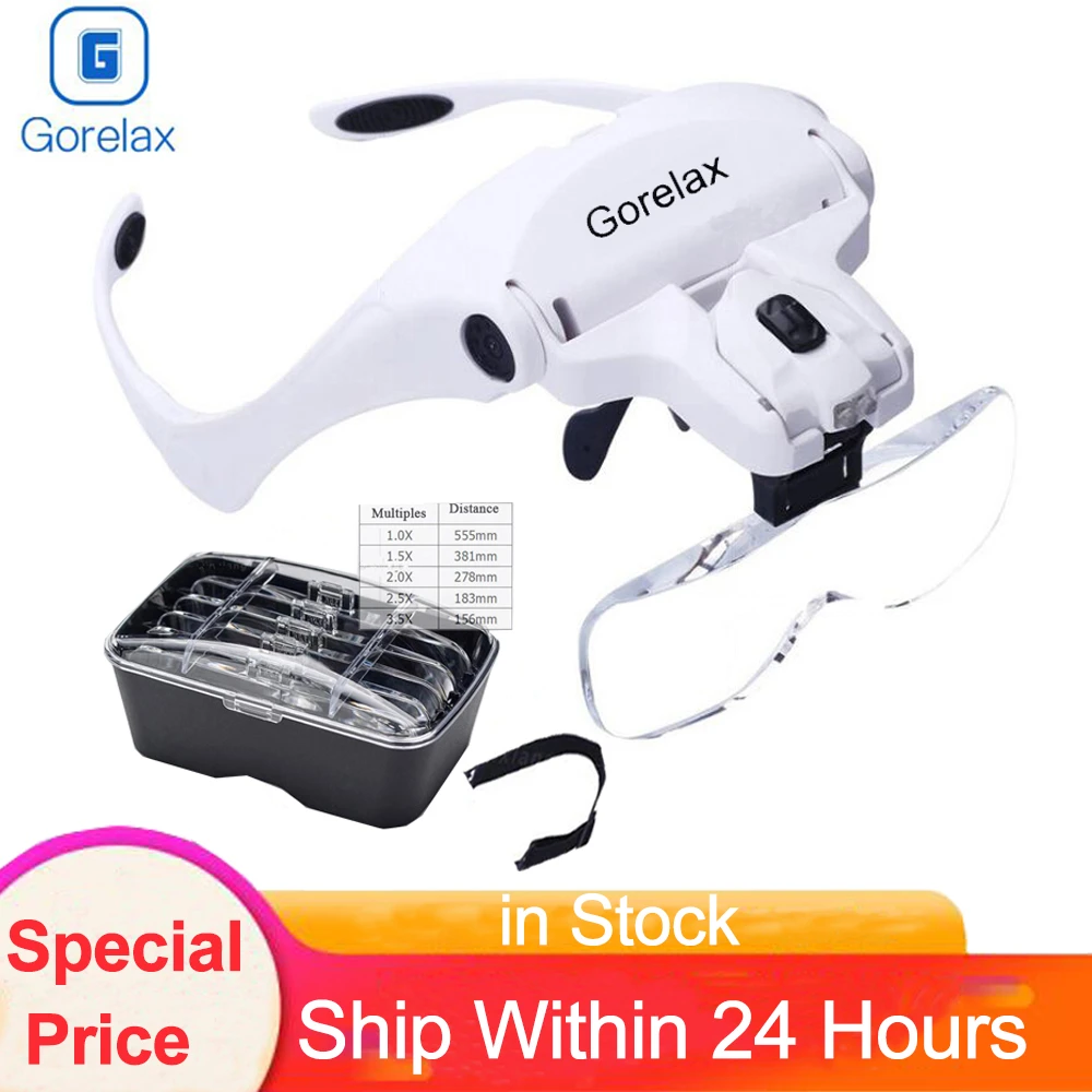Zjnhl JIANLIZI Vision aid Magnifying Glass 3X Magnifier Loupe Bracket TV Glasses Goggles Magnifying Glass Headband with Glasses Case Zjnhl JIANLIZI Vision aid Magnifying Glass 3X Magnifier Loupe Bracket TV Glasses Goggles Magnifying Glass Headband with Glasses Case