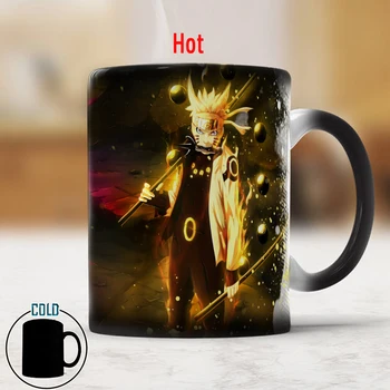 

Naruto VS Sasuke 350ml Color Changing Magic Ceramic Creative Coffee Mug