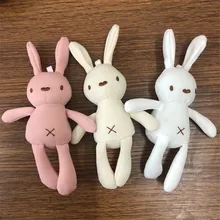 Poupée lapin en peluche de 20cm pour bébé fille, jouet en peluche doux kawaii, cadeau de noël