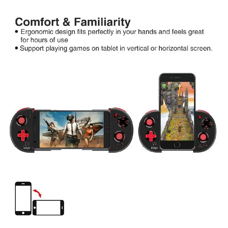  ipega PG-9087 Bluetooth Android Gamepad Wireless Gamepad PC Joypad Game Controller Joystick For PUB