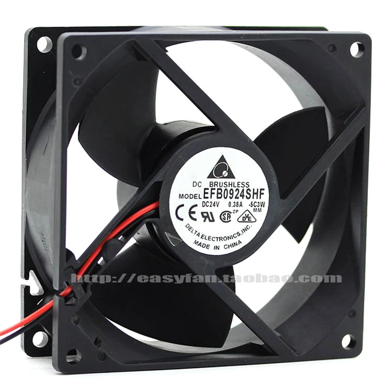 Новый оригинальный 9 см 24 В 0.38A EFB0924SHF 9032 инверторный серверный охлаждающий