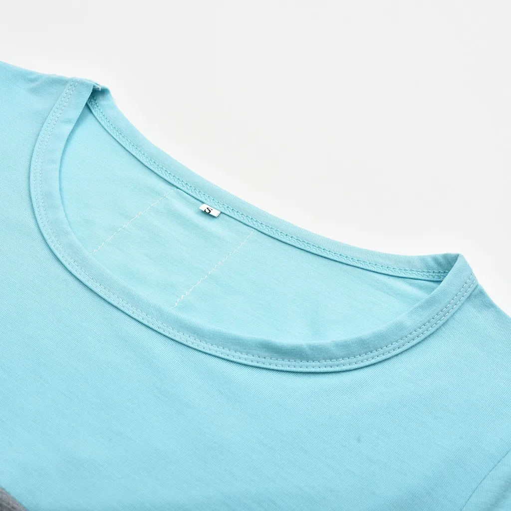 TELOTUNY/Женская Полосатая Футболка для беременных; топы; футболка; Одежда для беременных; Vestidos; Одежда для беременных; L0807