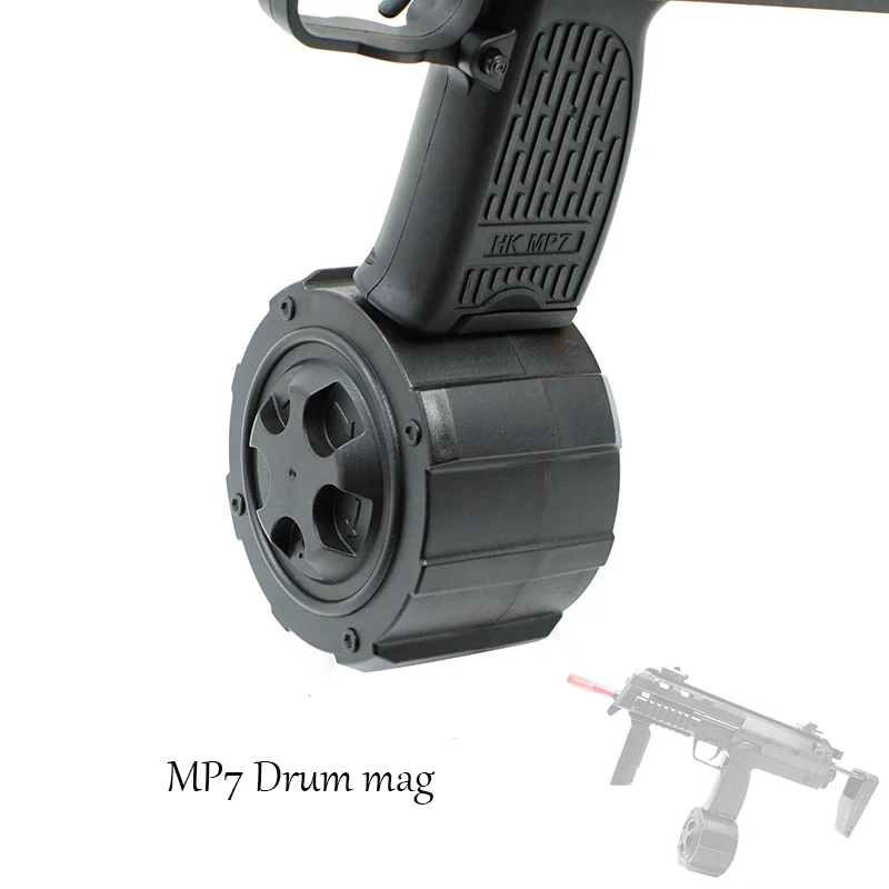 Маг барабан для mp7 Gel Ball Blaster журнальный обновленный зажим Сменные аксессуары |