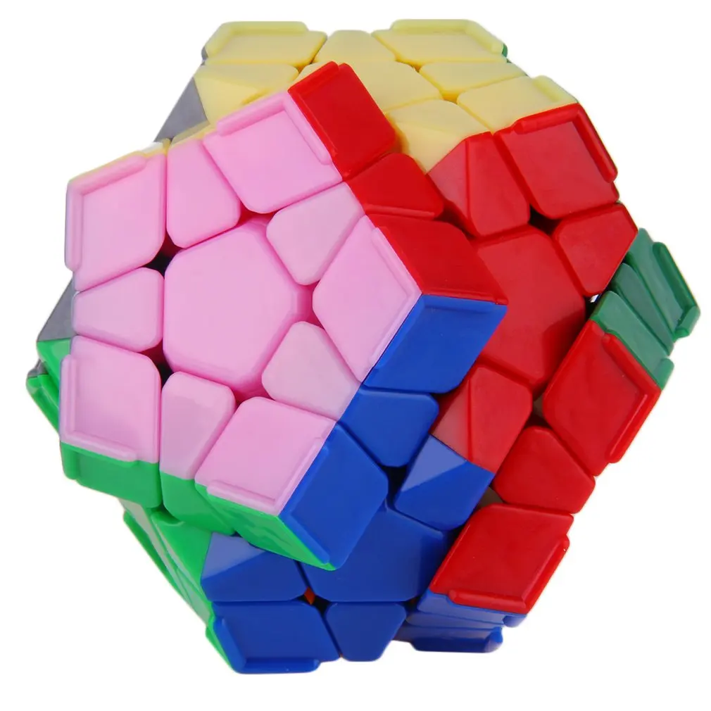 Smooth Speed 12-Sided Magic Cubes Twist Puzzle Toy Brain Teaser Game Gift