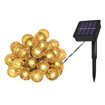 

LED Solar Outdoor Waterproof Lantern Christmas String Light Balcony Garden Courtyard Decorative Lamp